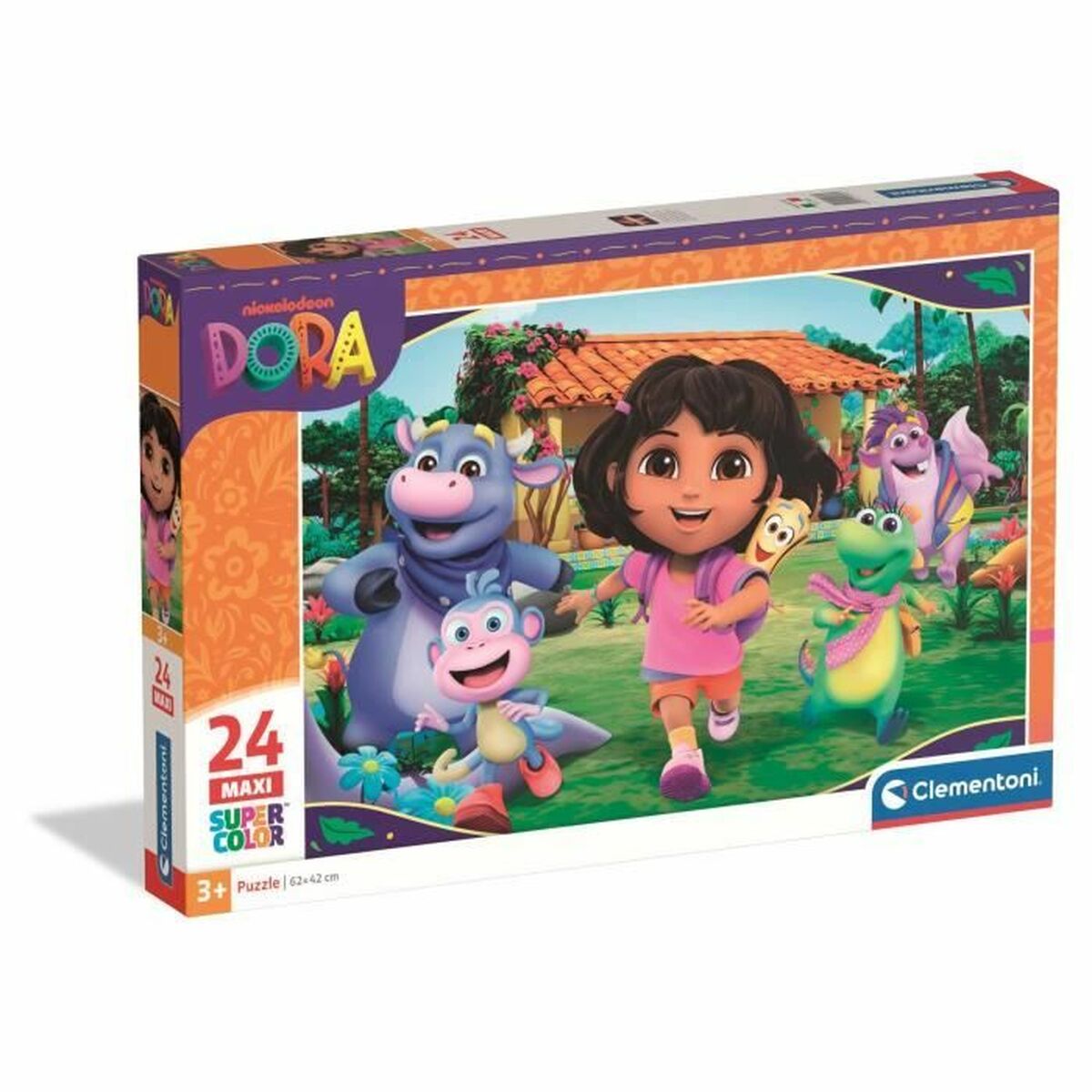 Puzzel pentru copii cu cea mai iubită animatoare Dora .