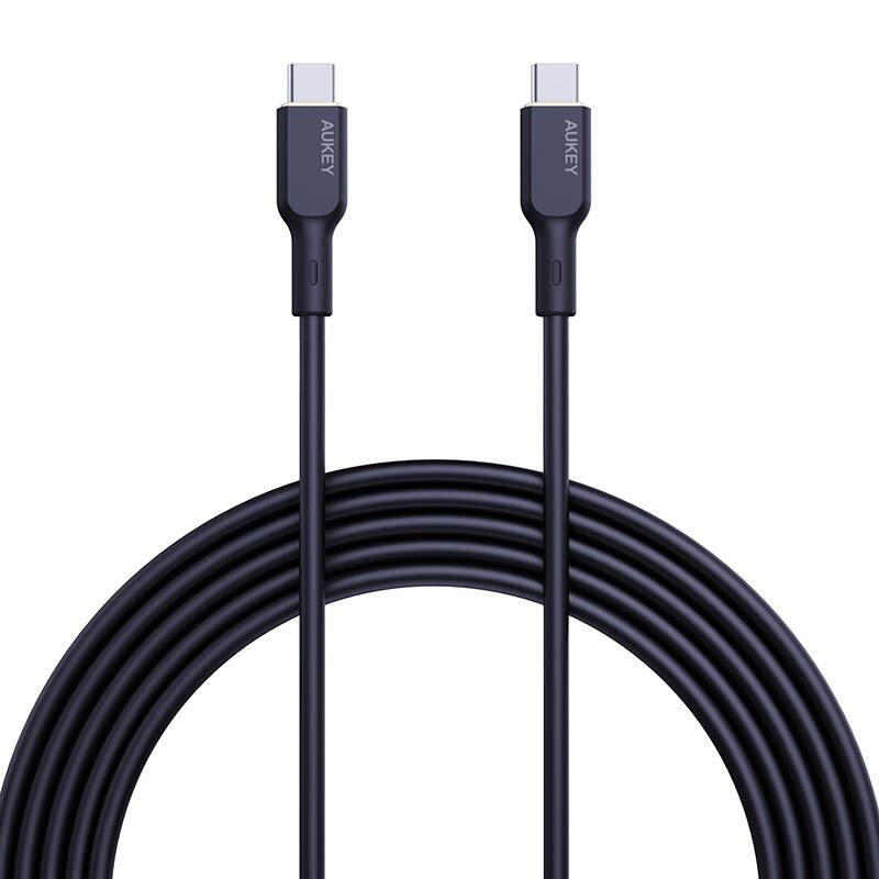 Aukey USB-C - USB-C kábel 1,8m fekete (CB-SCC102) (CB-SCC102)-0